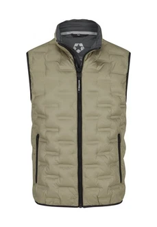 Milestone Steppweste MSMalcom Dunkelgrün/Braun/Khaki