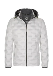 Milestone Steppjacke MSBrayden Grau/Weiß/Silber/Creme