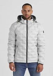 Milestone Steppjacke MSBrayden Grau/Weiß/Silber/Creme