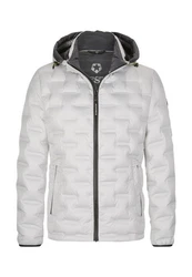 Milestone Steppjacke MSBrayden Grau/Weiß/Silber/Creme