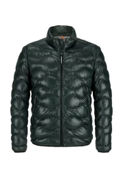 Steppjacke MSRoger mit Ziernhten und Logo Tape
