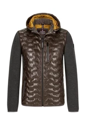 Milestone Steppjacke MSDarwin Braun/Dunkelbraun/Dunkelgrau/Grau