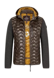 Milestone Steppjacke MSDarwin Braun/Dunkelbraun/Dunkelgrau/Grau