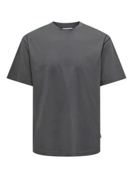 Kurzarmshirt Oversize T-Shirt - Weit