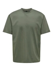 ONLY & SONS T-Shirt ONSFred Dunkelgrün