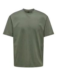ONLY & SONS T-Shirt ONSFred Dunkelgrün