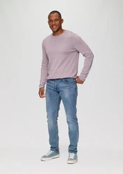 QS Rundhalspullover Casual flieder