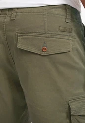 Indicode Cargoshorts INSolupe Dunkelgrün/Khaki