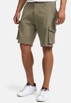 Indicode Cargoshorts INSolupe Dunkelgrün/Khaki