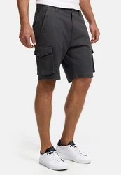 Indicode Cargoshorts INSolupe Dunkelgrau/Dunkelblau/Grau/Hellgrau