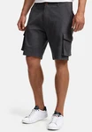 Indicode Cargoshorts INSolupe Dunkelgrau/Dunkelblau/Grau/Hellgrau