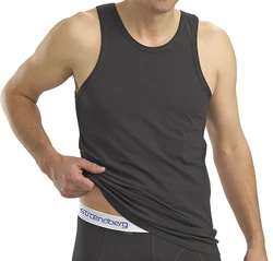 stroendberg Tanktop Dunkelgrau/Grau/Braun