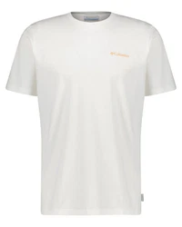 Columbia T-Shirt Herren EXPLORERS CANYON BACK Creme/Weiß/Khaki/Beige/Grau
