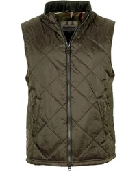 Barbour Steppweste Finn Dunkelgrün/Khaki