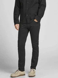 Jack & Jones Regular-fit Jeans Glenn (1-tlg) Schwarz/Dunkelgrau/Khaki