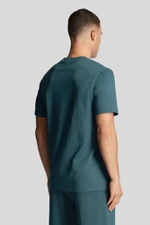 Lyle & Scott T-Shirt Plain Türkis/Dunkelgrün/Grün