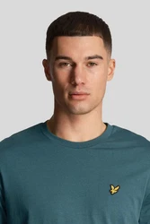 Lyle & Scott T-Shirt Plain Türkis/Dunkelgrün/Grün