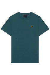 Lyle & Scott T-Shirt Plain Türkis/Dunkelgrün/Grün