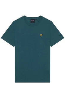 Lyle & Scott T-Shirt Plain Türkis/Dunkelgrün/Grün