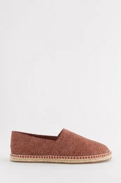 Espadrilles aus Jeansstoff mit Rschen Espadrille (1-tlg)