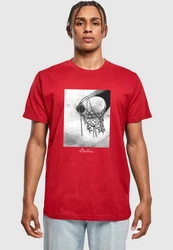 Mister Tee T-Shirt Ballin 2.0 Tee (1) Rosa/Rot/Dunkelrot