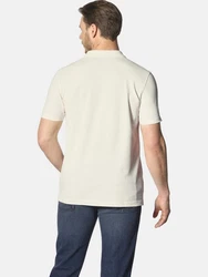 Jan Vanderstorm Poloshirt JAKOV Beige/Rot/Orange/Creme