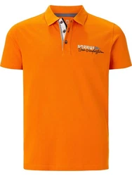 Jan Vanderstorm Poloshirt JAKOV Orange/Gelb