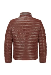 Milestone Jacke MSCortino Braun/Rot