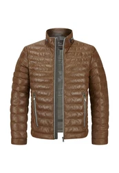 Milestone Jacke MSCortino Braun/Khaki