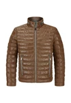 Milestone Jacke MSCortino Braun/Khaki
