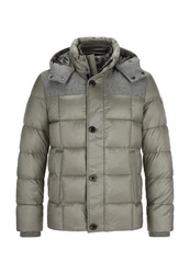 Milestone Steppjacke MSTimber Dunkelgrün/Khaki/Beige/Braun/Grau