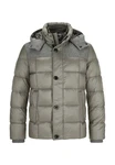 Milestone Steppjacke MSTimber Dunkelgrün/Khaki/Beige/Braun/Grau