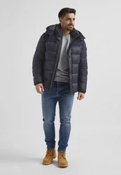 Milestone Steppjacke MSTimber Dunkelblau/Blau