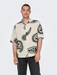 Only & Sons Hemd 'ONSAustin' mit Resort-Kragen (7729) Beige (7729)