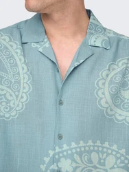 Only & Sons Hemd 'ONSAustin' mit Resort-Kragen (7729) Trkis (7729)
