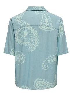 Only & Sons Hemd 'ONSAustin' mit Resort-Kragen (7729) Trkis (7729)