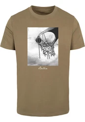 Mister Tee T-Shirt Ballin 2.0 Tee (1) Dunkelgrün/Khaki/Beige/Braun