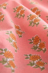 Next Kurzarmhemd Print Rosa/Rot