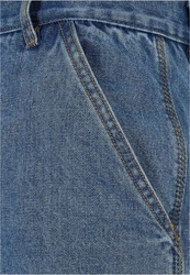 URBAN CLASSICS Herren Double Knee Jeans Blau/Hellblau