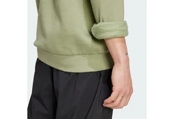 adidas Sportswear Longtop ESSENTIALS FLEECE SWEATSHIRT Khaki/Dunkelgrün/Grün/Hellgrün