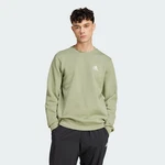 adidas Sportswear Longtop ESSENTIALS FLEECE SWEATSHIRT Khaki/Dunkelgrün/Grün/Hellgrün