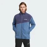 ADIDAS TERREX Funktionsfleecejacke Blau/Hellblau/Grau/Dunkelblau