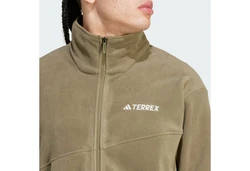 ADIDAS TERREX Funktionsfleecejacke Dunkelgrün/Khaki