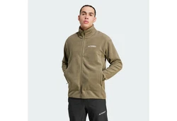 ADIDAS TERREX Funktionsfleecejacke Dunkelgrün/Khaki