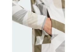 adidas TERREX Fleecejacke TERREX MULTI Dunkelgrün/Khaki/Beige/Weiß