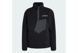 adidas TERREX XPLORIC HIGH PILE FLEECE Schwarz/Dunkelgrau/Grau