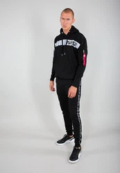 Alpha Industries Hoodie NASA RS Dunkelblau/Schwarz
