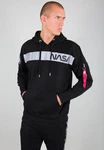 Alpha Industries Hoodie NASA RS Dunkelblau/Schwarz