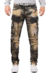 Cipo & Baxx Regular-fit-Jeans Cargo Hose BA-CD494 BA-CD494