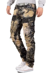 Cipo & Baxx Regular-fit-Jeans Cargo Hose BA-CD494 BA-CD494
